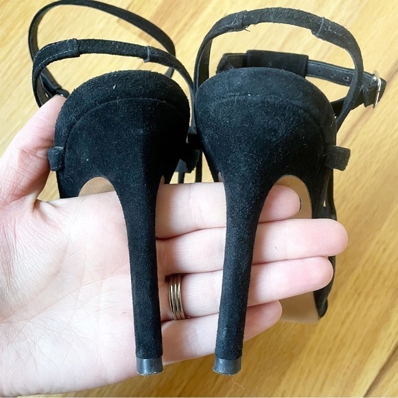 Donald Pliner Willow Beaded Square Toe Heels Sandals - Picture 6 of 10